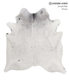 Salt and Pepper Black Cowhide Rug #86081