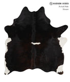 Black and White Cowhide Rug #86252