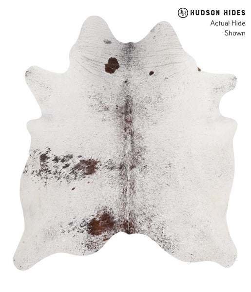 Salt and Pepper Black Cowhide Rug #86269