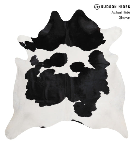 Black and White Cowhide Rug #86307