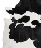 Black and White Cowhide Rug #86307