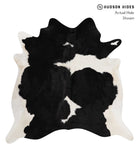 Black and White Cowhide Rug #86373