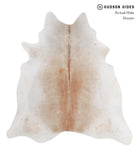 Grey with Beige Cowhide Rug #86399