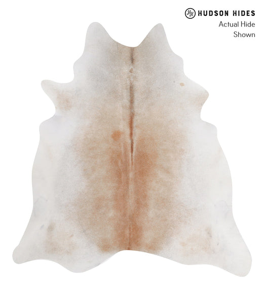 Grey with Beige Cowhide Rug #86399