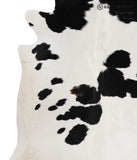 Black and White Cowhide Rug #86434