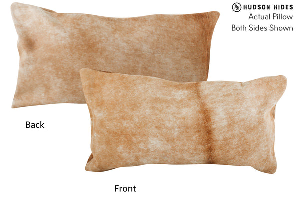 Beige Cowhide Pillow #86482