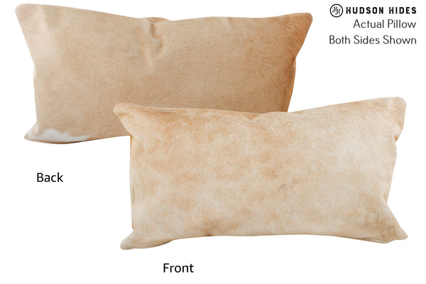 Beige Cowhide Pillow #86510