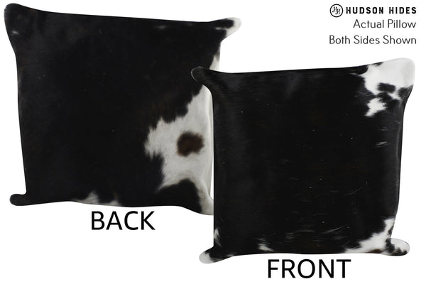Black and White Cowhide Pillow #86654