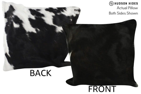 Black and White Cowhide Pillow #86727
