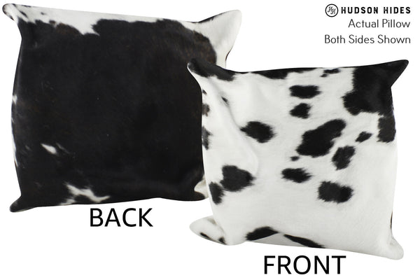 Black and White Cowhide Pillow #86797