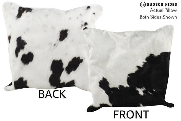 Black and White Cowhide Pillow #86811