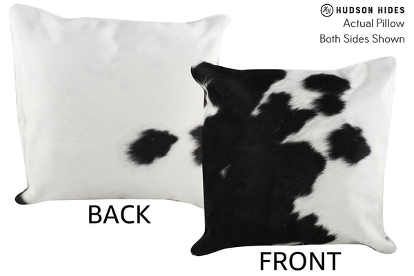 Black and White Cowhide Pillow #86816