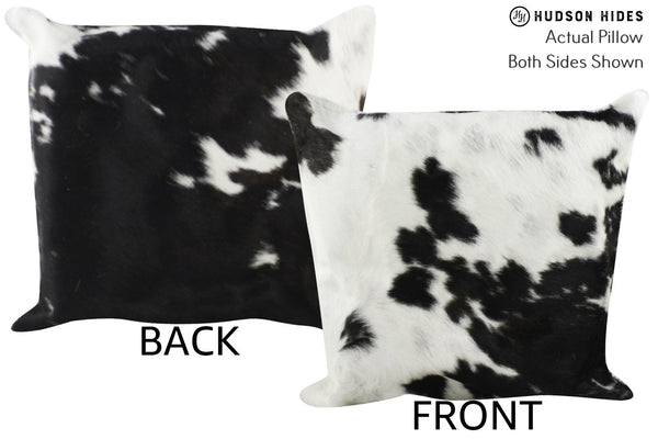 Black and White Cowhide Pillow #86865