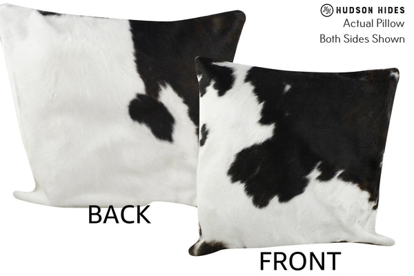 Black and White Cowhide Pillow #86872