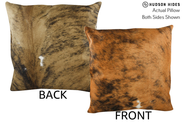 Medium Brindle Cowhide Pillow #87376