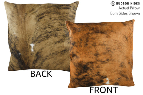 Medium Brindle Cowhide Pillow #87376