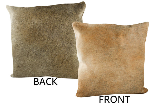 Caramel Cowhide Pillow #87448