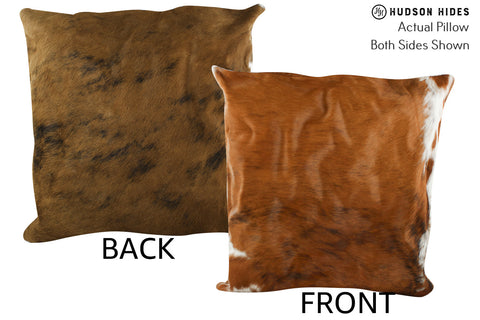 Medium Brindle Cowhide Pillow #87644