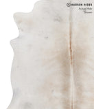 Grey with Beige Cowhide Rug #88755