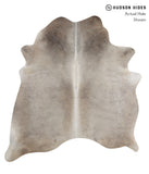 Medium Grey Cowhide Rug #90192