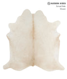 Ivory with Beige Cowhide Rug #90276