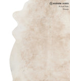 Ivory with Beige Cowhide Rug #90312