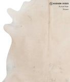 Beige Cowhide Rug #91019