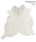 Salt and Pepper Black Cowhide Rug #92020