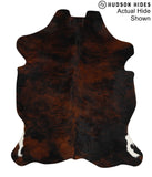 Dark Brindle Cowhide Rug #93772