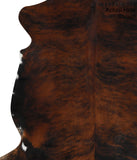 Dark Brindle Cowhide Rug #93795