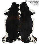 Black and White Cowhide Rug #93860