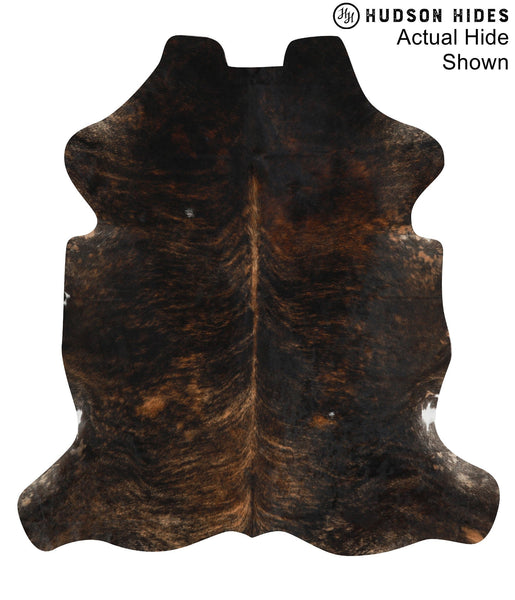 Dark Brindle Cowhide Rug #93890