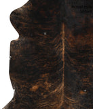 Dark Brindle Cowhide Rug #93890