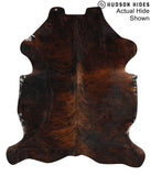 Dark Brindle Cowhide Rug #93895