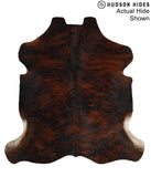 Dark Brindle Cowhide Rug #94138