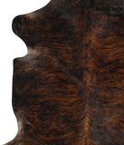 Dark Brindle Cowhide Rug #95093