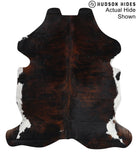 Dark Brindle Cowhide Rug #95111