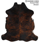 Dark Brindle Cowhide Rug #95113