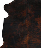 Dark Brindle Cowhide Rug #95117