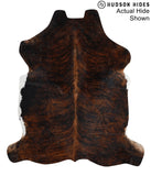 Dark Brindle Cowhide Rug #95276
