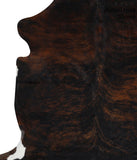 Dark Brindle Cowhide Rug #95277