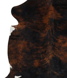 Dark Brindle Cowhide Rug #95278
