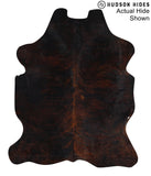 Dark Brindle Cowhide Rug #95288