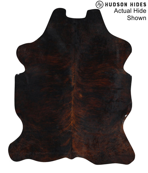 Dark Brindle Cowhide Rug #95288