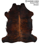 Dark Brindle Cowhide Rug #95395