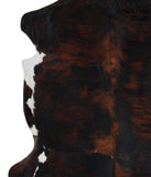 Dark Brindle Cowhide Rug #95407