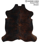Dark Brindle Cowhide Rug #95492