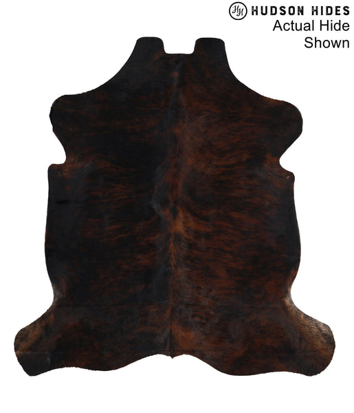 Dark Brindle Cowhide Rug #95492