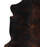 Dark Brindle Cowhide Rug #95492