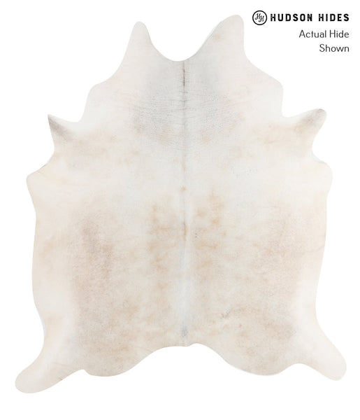 Grey with Beige Cowhide Rug #A10078